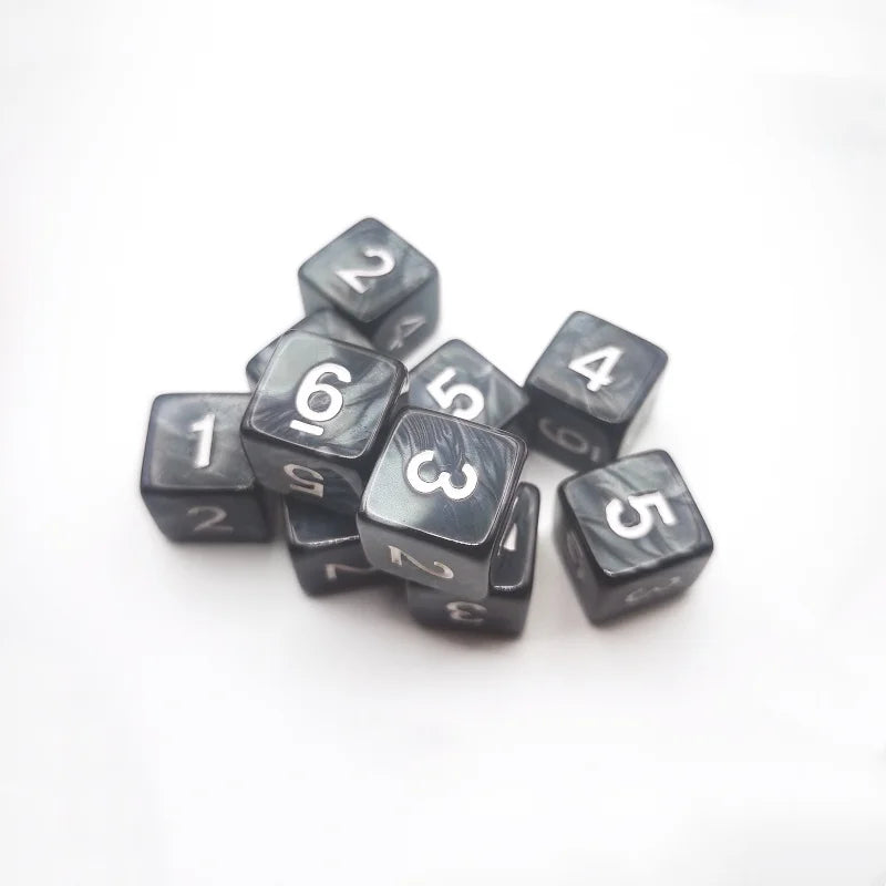 D6 DND  Dice Role 6 Faces Dice Games Set for Dungeons and Dragons RPG MTG Role Playing Table Games