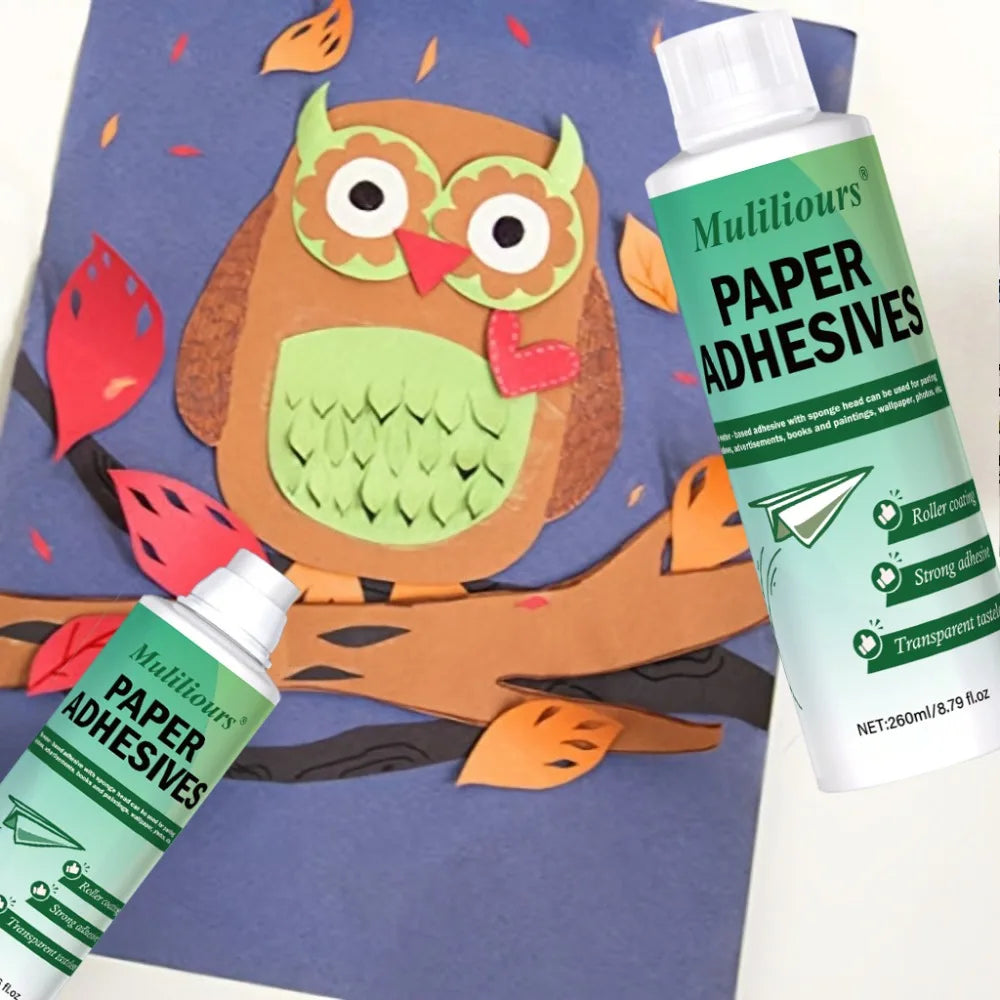 Paper Super Glue Strong Bonding Adhesive ForHandcrafted DIY Scrapbooking Paper Craft,Book Glue Student Stationery OfficeSupplies