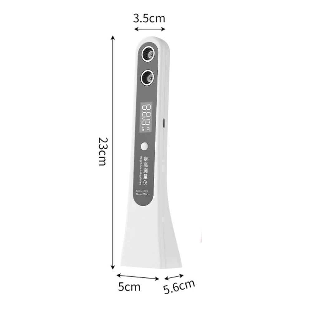 Ultrasonic Height Measuring Meter High Accuracy Body Height Ruler Stadiometer Device for Adults Kids Digital Portable Growth