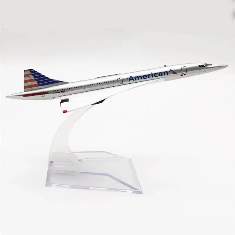 New 16cm Concorde Model Plane Alloy Metal Diecast Airplane Air Franch/British Airways United States Concorde Concorde Aircraft