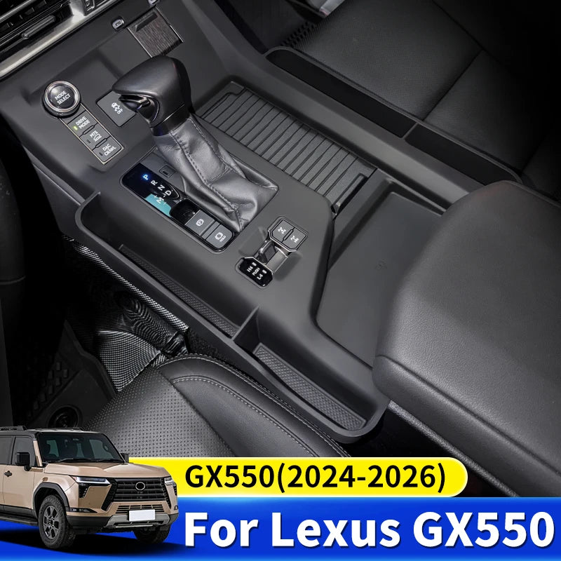 For Lexus 2024 2025 2026 GX550 GX 550 Center Console Protective Cover Non-slip Anti-scratch Dust-proof Car Interior Accessories