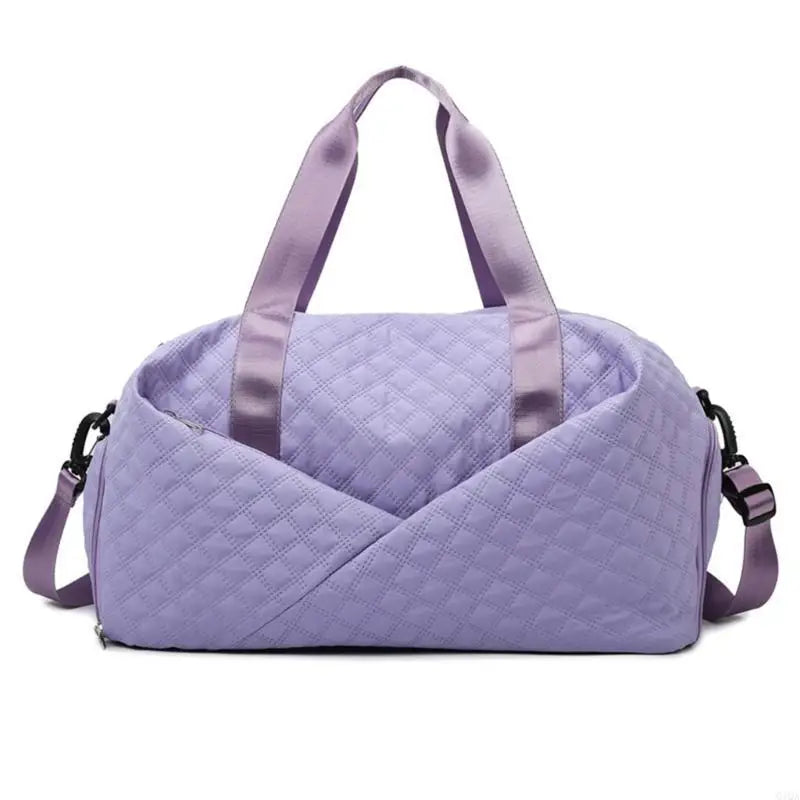 Q1QA Large Duffle Bag for Gym and Travel Sport Bag With Wet and Dry Compartments Suitable for Yoga and Short Trip