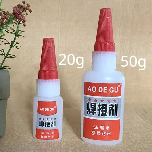 20/50G Universal Welding Glue Plastic Metal Wood Rubber Tire Repair Glue Soldering Agent Power Super Glue School Office Supplies