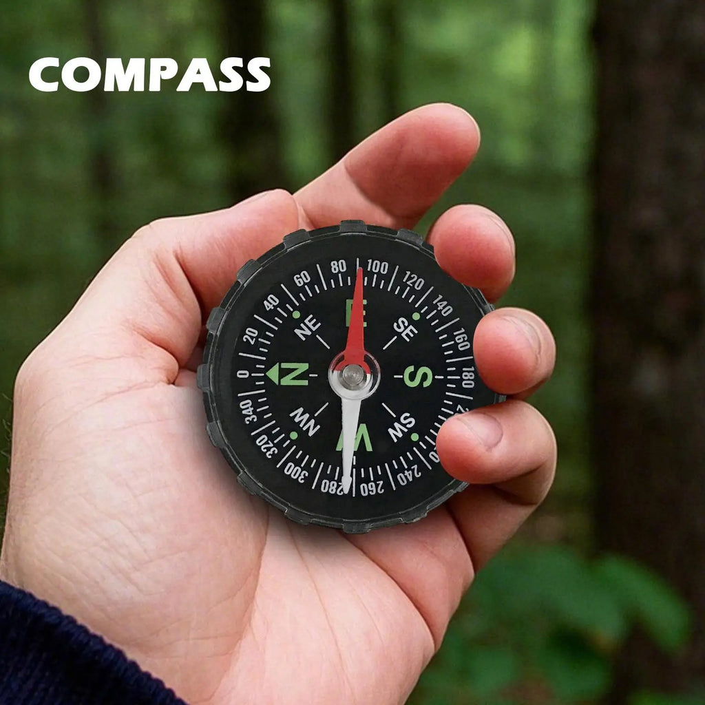 Hiking Compass Waterproof Multifunctional Sighting Navigation Compass For Survival Traveling Outdoor sports