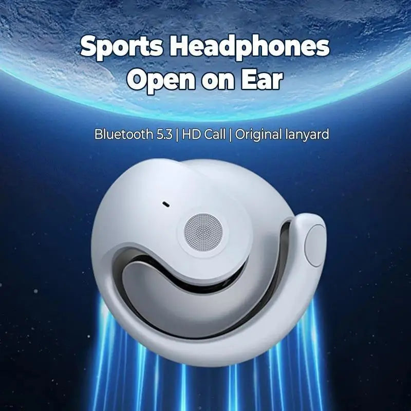 Wireless Bluetooth AI Real-time Language Translation Earphones 144 Languages Ear Hanging Headphone Translator for Travel Busine