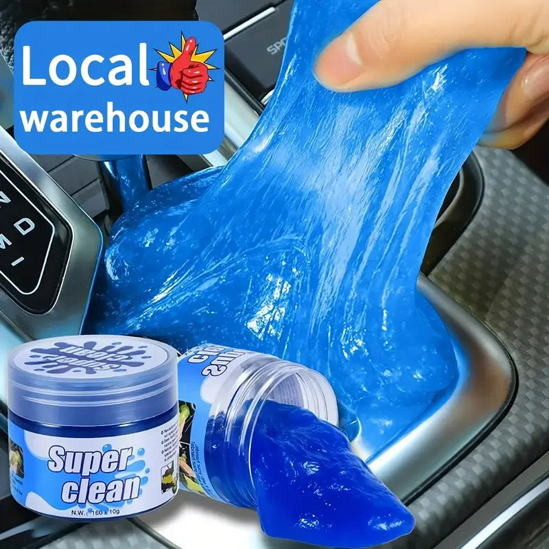 Car Cleaning Gel Slime Magic Mud Auto Interior Computer Keyboard Dirt Clean Dust Remover Gel Car Wash Interior Cleaning Tools