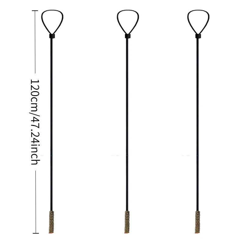 Drain Snakes for Unclogging Sink Made of Anti-Break Steel for Cleaning Shower Drain Bathroom Blockages and Kitchen Sink Cleaning