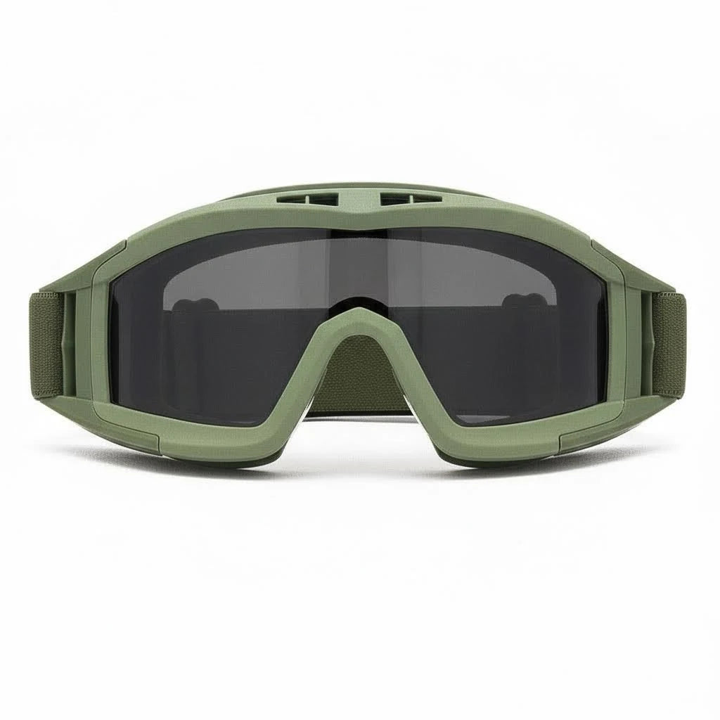 JSJM New Tactical Goggles Airsoft Windproof Dustproof Shooting Motocross Motorcycle Mountaineering Glasses CS Safe Protection