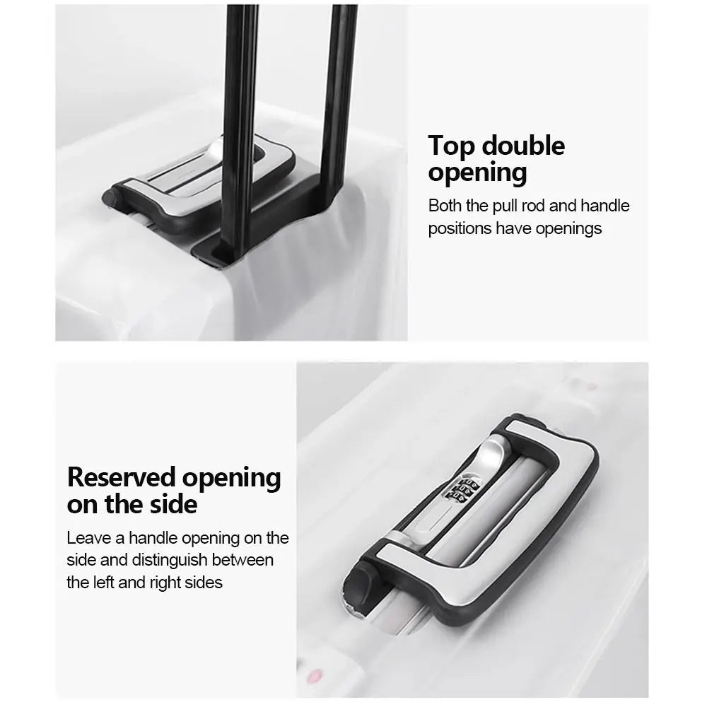 New Frosted Luggage Protector Cover Dustproof Waterproof Suitcase Cover Protector Durable Suitcase Case Cover