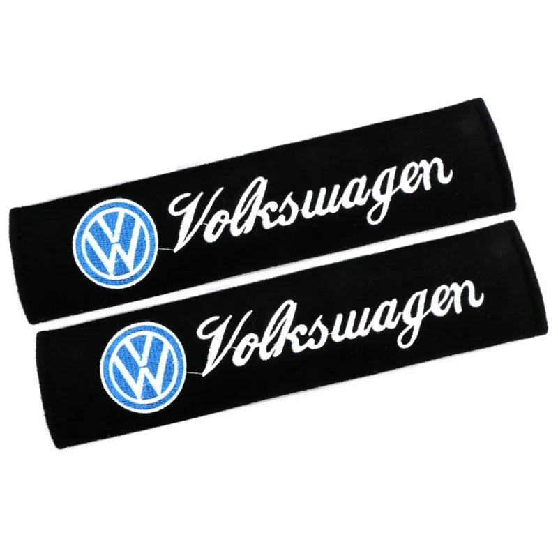 Car Seat Belt Cotton Safety Belt Shoulder Cover Breathable Protection for VW Volkswagen Golf Polo Passat Tiguan Touran Jetta GTI