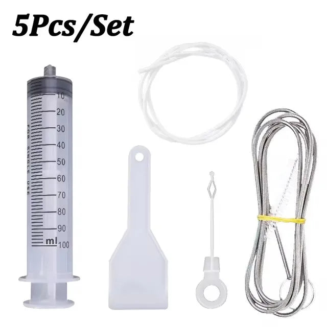 5/6 Pcs Refrigerator Drain Hole Clog Remover Fridge Hole Brush Water Outlet Cleaner for Household Clean Dredge Cleaning Tools