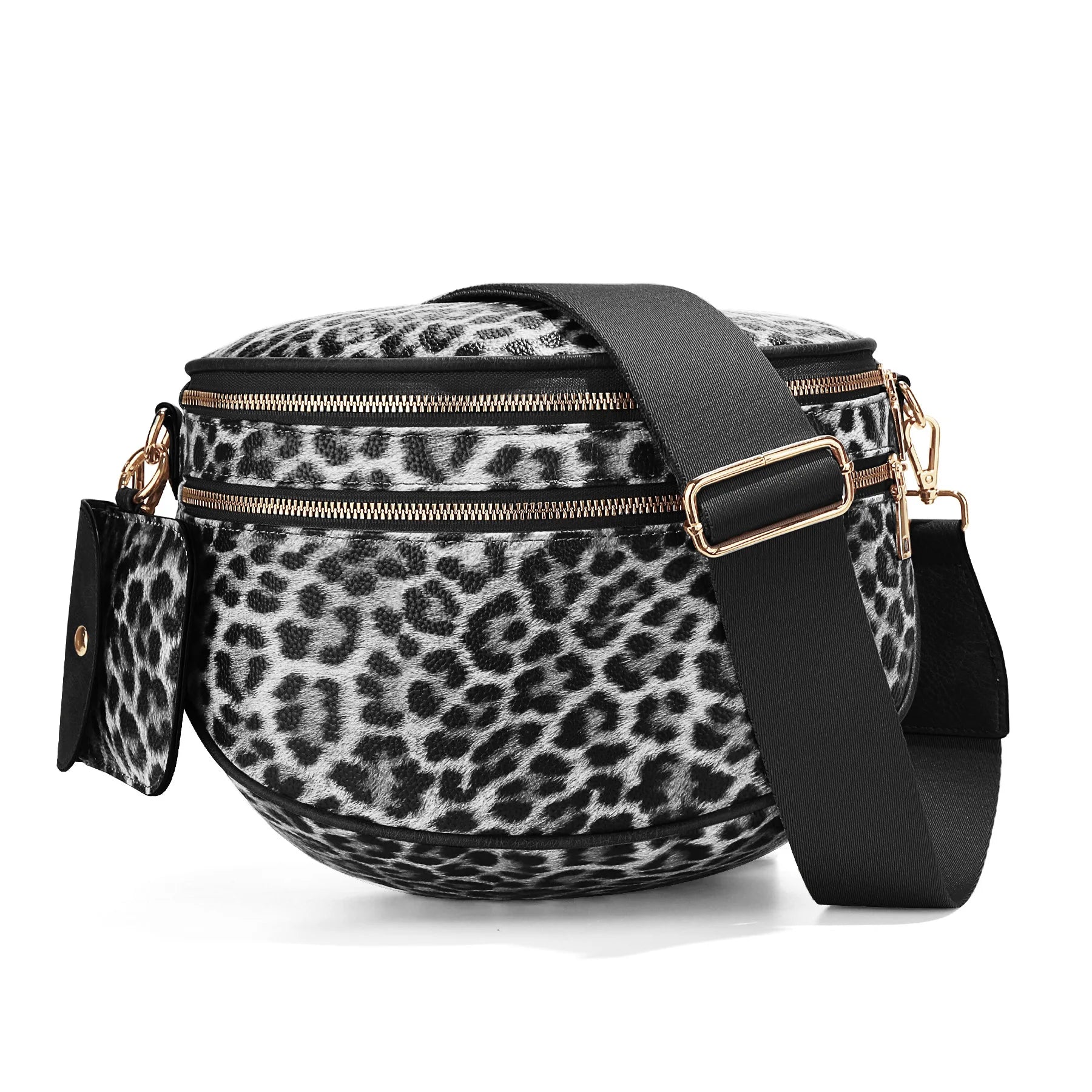 New checkered crossbody bag, shoulder bag, large-capacity shell bag