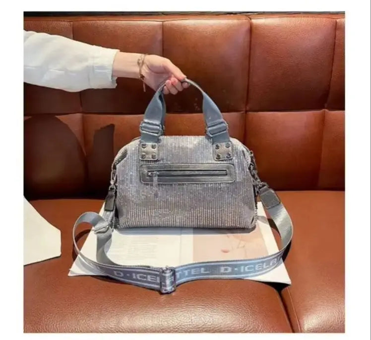 2026 Luxury Sequin Tote Bag for Women Large Capacity Lightweight Fashion Handbag, Shoulder Bag Ladies Versatile Crossbod Bags