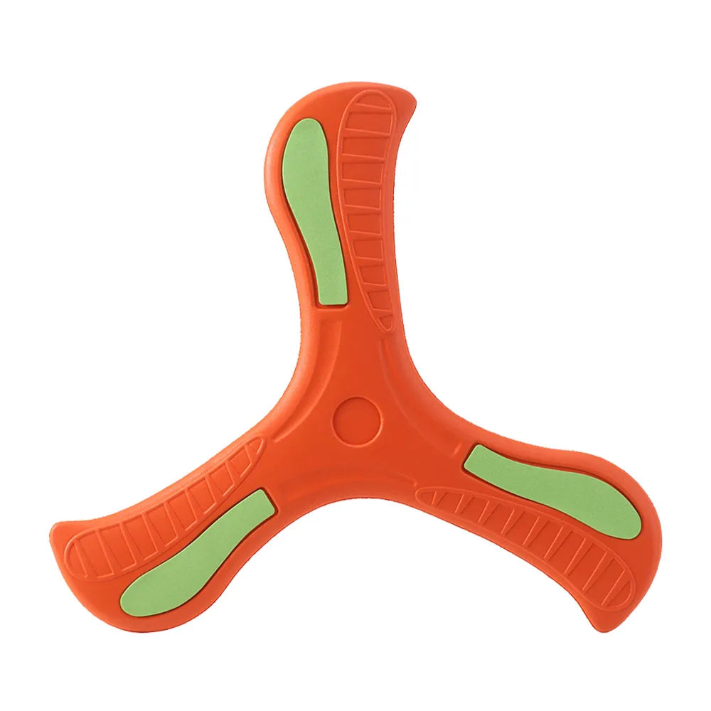 Fast Catch Returning Flying Boomerang Toy Profesional Interactive V Shaped Boomerang Funny Noctilucent Children's Boomerang Toy
