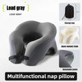 Portable U-shaped Travel Pillow Memory Foam Sleeping Pillows Office Nap Pillow Car Airplane Neck Cushion Ergonomic Head Support