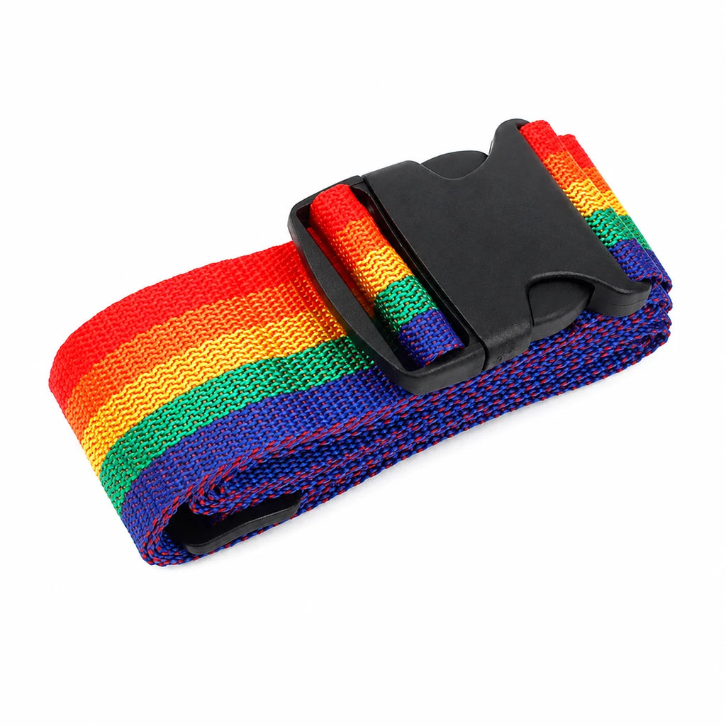 1 pcs nylon Luggage Strap Adjustable Travel Suitcase Buckles Strap Baggage Belt Travel Accessorises Suitcase Packing Seat Belt