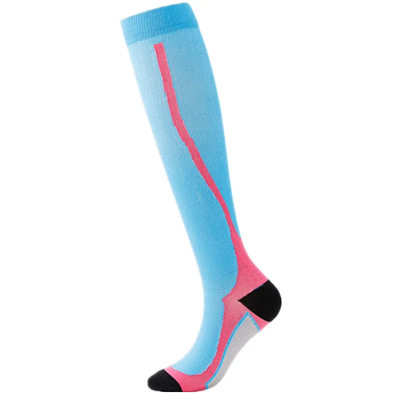 1 Pair Compression Socks Women And Men Stockings Best Medical Nursing Hiking Travel Flight Socks Running Fitness Socks