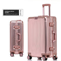 KLQDZMS High Quality All Aluminum Magnesium Alloy Luggage Large Capacity Travel Suitcase 20 Inch Boarding Business Luggage Bag