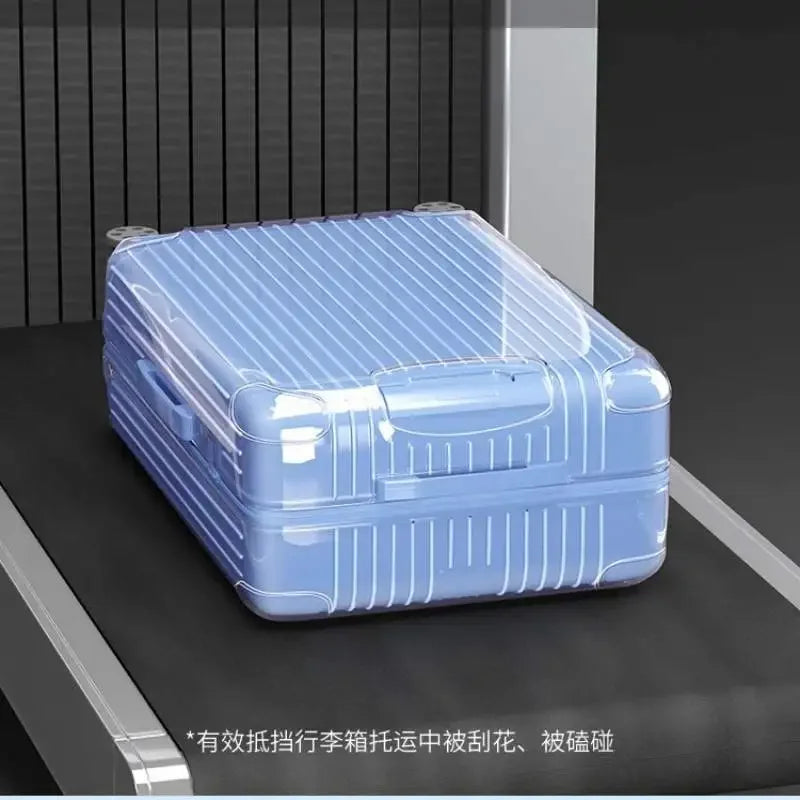 Clear Cover for Rimowa Salsa Luggage Covers with Zipper Luggage protector Transparent PVC Case without Demoulding 810 series