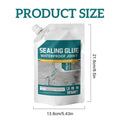 500ml Concrete Crack Filler Sealant Waterproof Quick-Drying Adhesive For Garage Floor Kitchen, Leak Repair For Corners