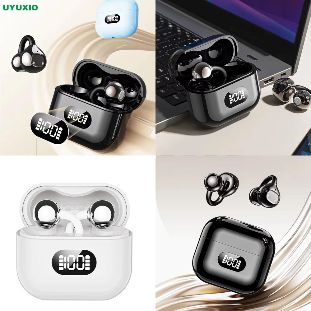 Wireless Earbuds Clear Calls IP7 Waterproof  Long-Battery Life Earphone with LED Display High Quality Wireless Headphones