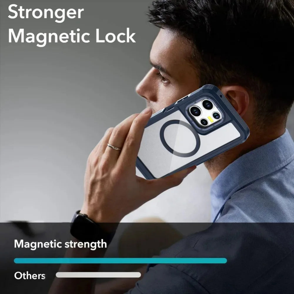Heavy Duty 3 in 1 Magnetic Case For Motorola Moto G Power Stylus 5G Play 2026 2025 2024 Anti-Shock Kickstand Belt Clip Cover