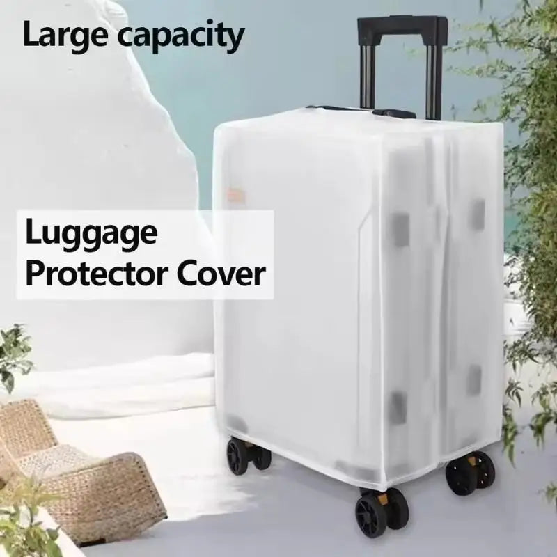 Frosted Wear Resistant Luggage Cover Portable Waterproof Dustproof Protective Shell For Travel Rolling Trolley Bag Supply