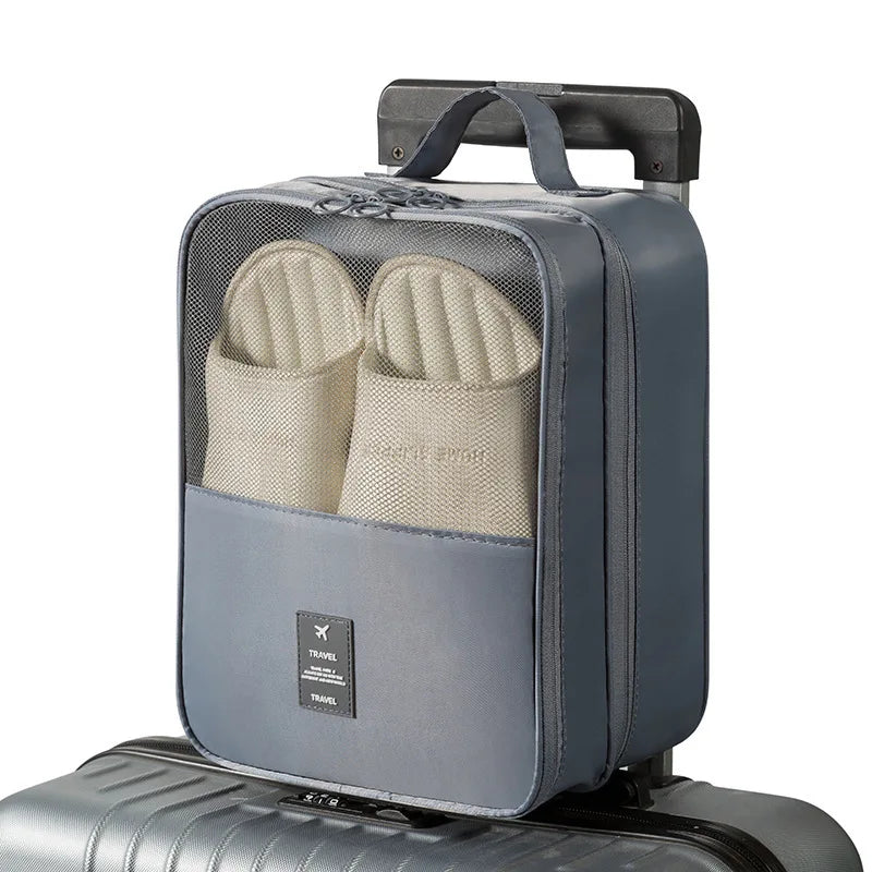High Quality Portable Travel Shoe Bag Underwear Clothes Shoe Storage Bag Packaging Cube Organizer Multifunction Travel Accessori