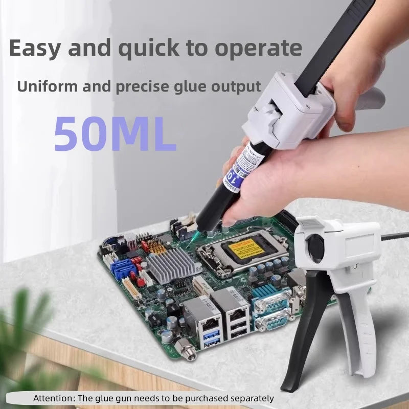10/50ML UV Curable Adhesive Electronic Components Cable Fixation Solder Joint Protection Quick Drying Glue Fixed Circuit Board