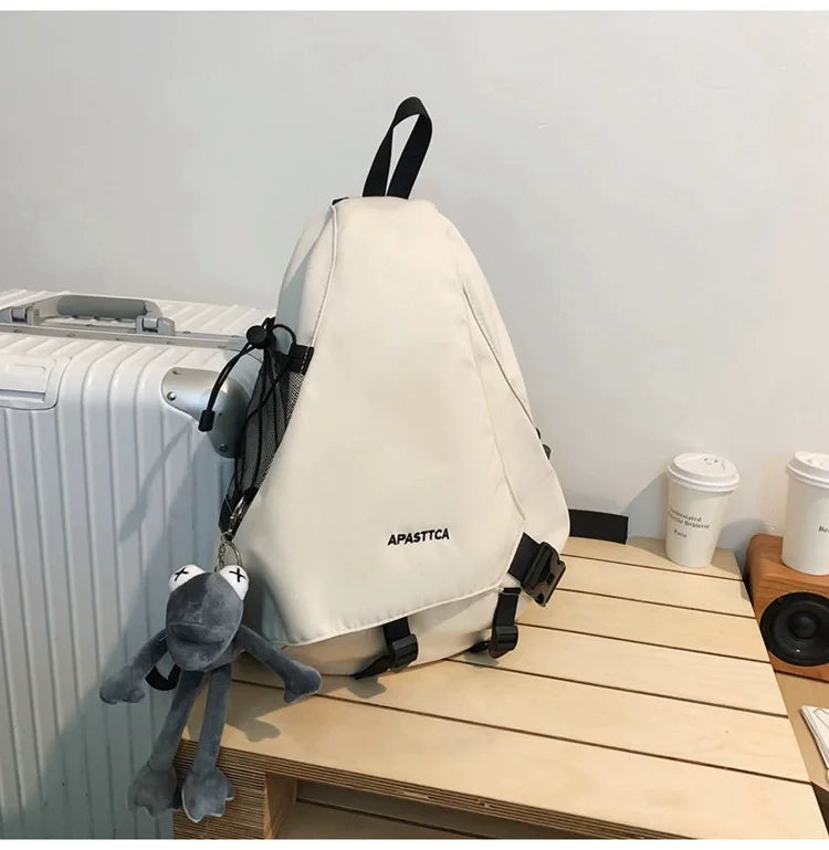 2025 New Chest Bag Men's Crossbody Bag Multi Functional Casual One Shoulder Backpack Large Capacity Messenger Bags