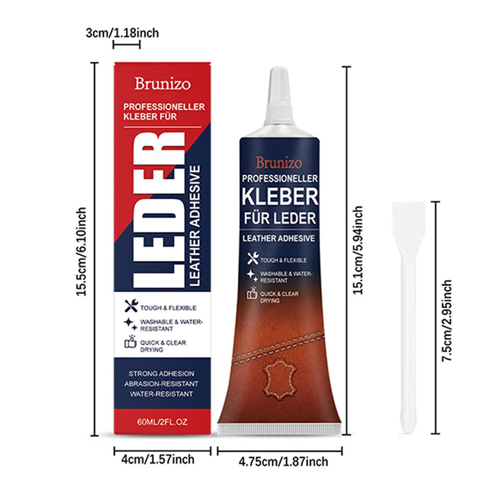 Extra Strong Leather Glue Waterproof Industrial Strength Leather Adhesive For Leather Handbag Repair For Upholsterys Repair