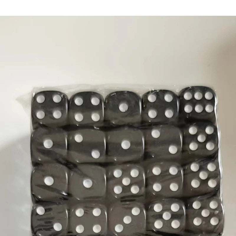 20 Pieces Point Dice Puzzle Game  6 Sided Dice DIY Game Accessory Small Size