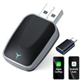 2026 CarPlay Android Auto Wireless Adapter Wired To Wireless Plug and Play Fast Connect Universal for Nissan Wireless Adapter