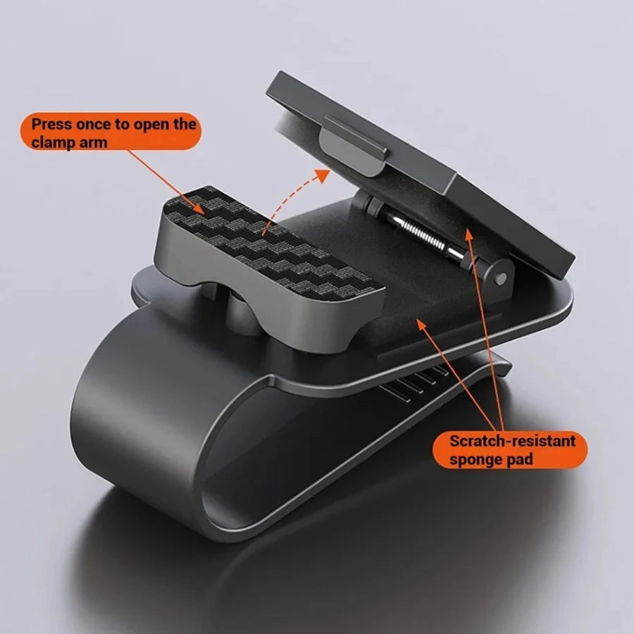 Car Sun Visor Sunglasses Clip Holder Stable Eyeglasses Hanger Card Ticket Organizer Interior Storage Clip Car Accessories