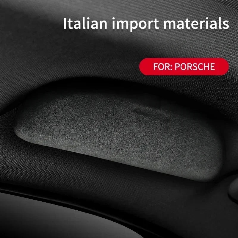 Car Interior Refitted Roof Handle Glasses Case Sunglasses Box Storage Organizer For Porsche Palamera Cayenne Macan