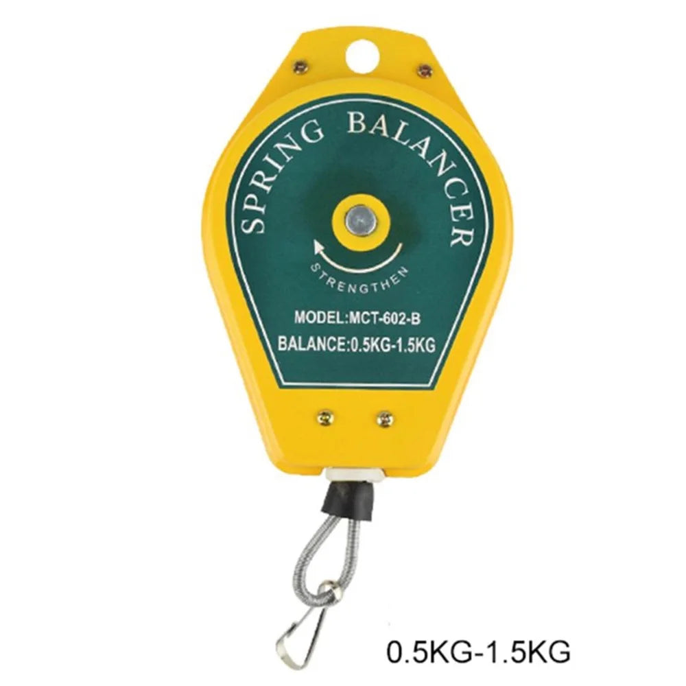 Retractable Spring Balancer Screwdriver Hanging Torque Wrench Hanger Steel Wire Rope Measuring Tool Holder 0.5-3KG Balancer