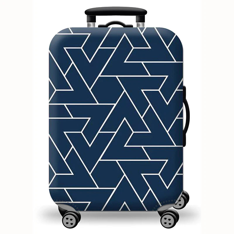 Hot Thick Elastic World Luggage Protective Cover Zipper Suit for 18-32 Inch Bag Suitcase Covers Trolley Cover Travel Accessories