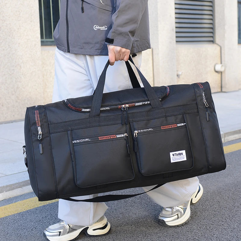 Sports Men's Cross-Body Storage Bag, Extra Large Capacity Travel Bag