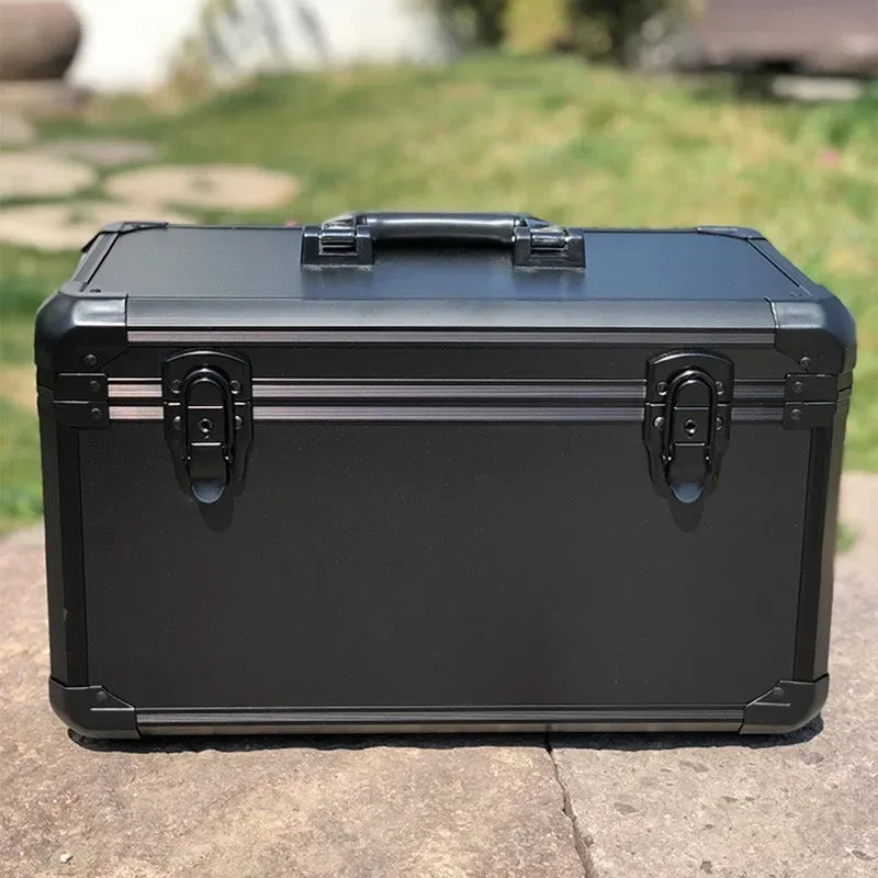 Aluminum Tool Box Storage Mechanic Multifunctional Tool Case Organizer Professional Waterproof Hard Case Large Tools Packaging