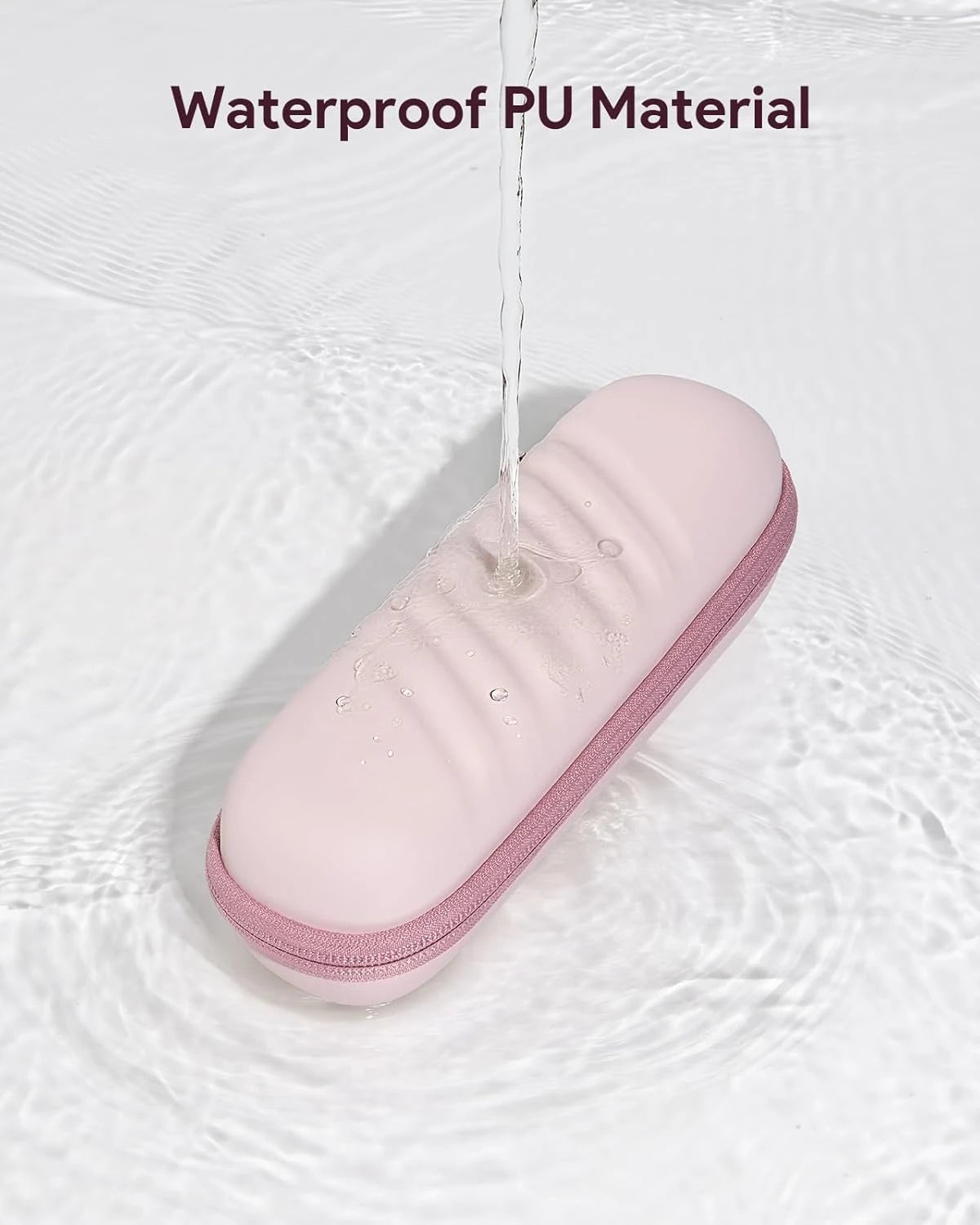Electric Toothbrush Case for Oral-B Pro/iO/Philips Sonicare, Waterproof Traveling Storage Bag with Mesh Pocket Covers Protection
