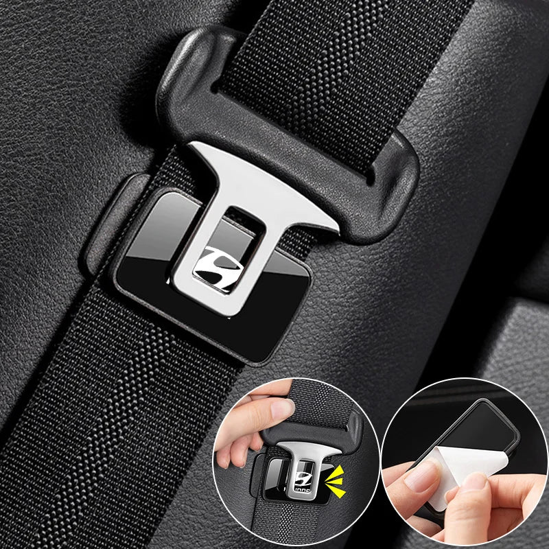 Car Seat Belt Fixing Clip Stabilizer Fastener Adjustable Seatbelt For Hyundai Tucson IX35 I30 I20 Kona Coupe Veloster I40 Getz