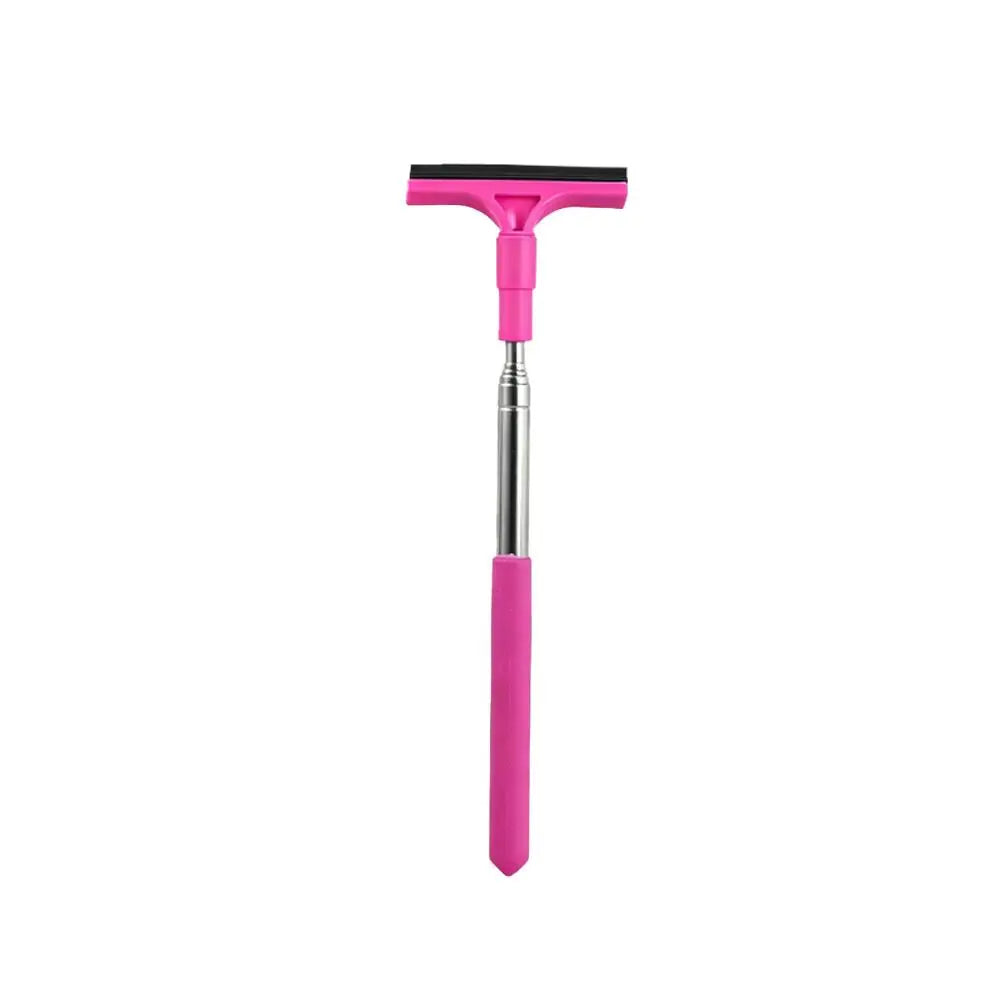 Telescopic Rearview Mirror Wiper Car Window Cleaning Scraper Mist Remover Extendable Brush Auto Accessories Rain Tool