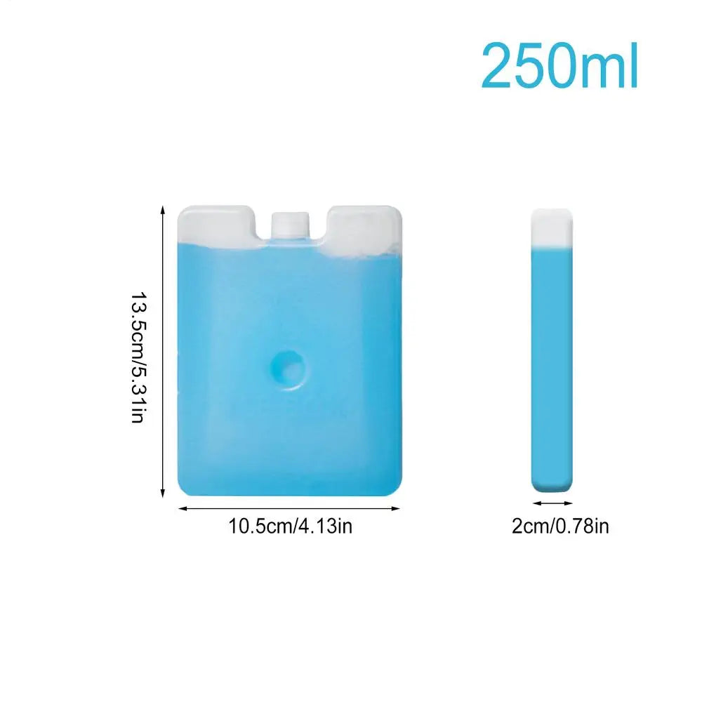 Gel Freezer Ice Blocks Lunch Reusable Cool Cooler Pack Bag Ice Blocks Refrigerator Ice Blocks Ice Crystal Box Fan Ice Plate