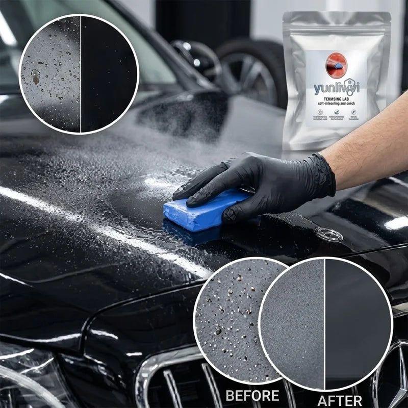 Car Cleaning Clay Bar Washing Mud Car Detailing Waxing Polish Treatment Fine Grade Auto Detailing Cleaner Tool Car Wash Yunliwei