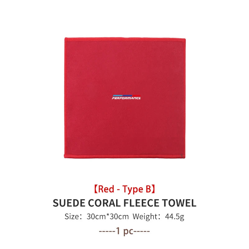 Microfiber Towel Car Drying Towel Auto Plush Wash Towel Car Cleaning For BMW M E87 E30 E46 E28 E39 F18 F35 G03 F10 E93 F20