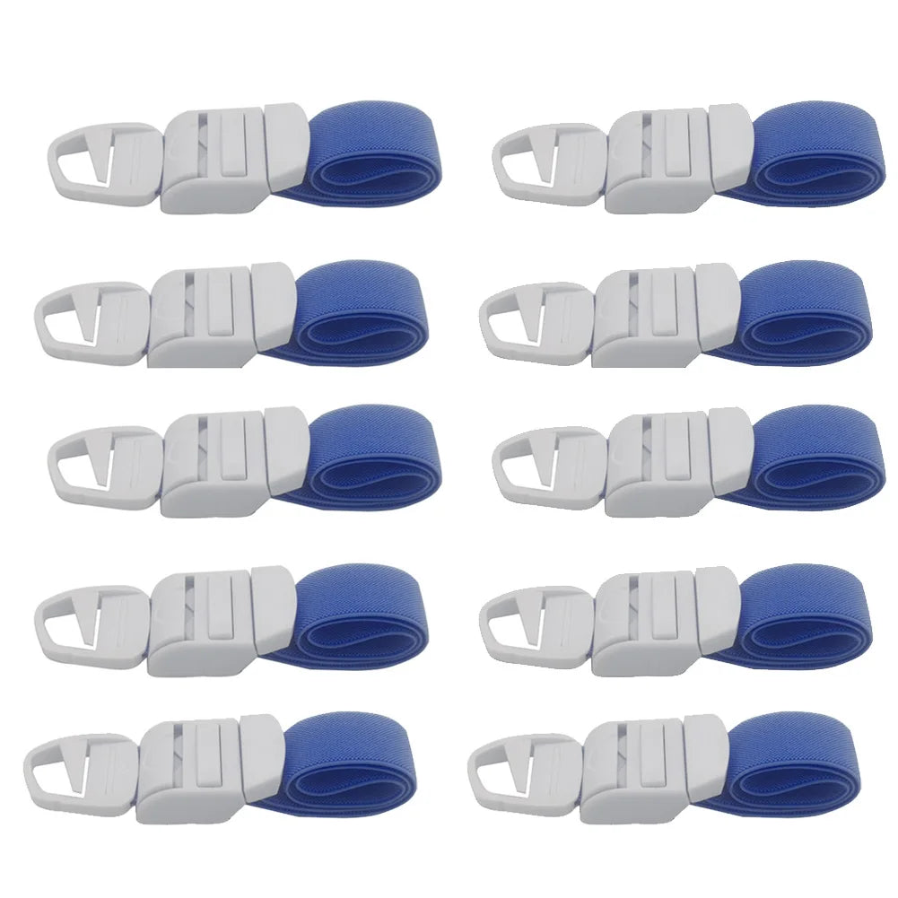 5/10pc Buckle Type Medical Tourniquet Quick Release First Aid Bandage Life Saving Hemorrhage Control for Camping Safety Survival
