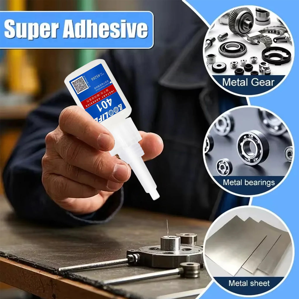1-10PCS Super Glue Super Strong Adhesive, Suitable for Instant Transparent Adhesive of Plastics, Metals, Wood, Crafts, Glass Cer