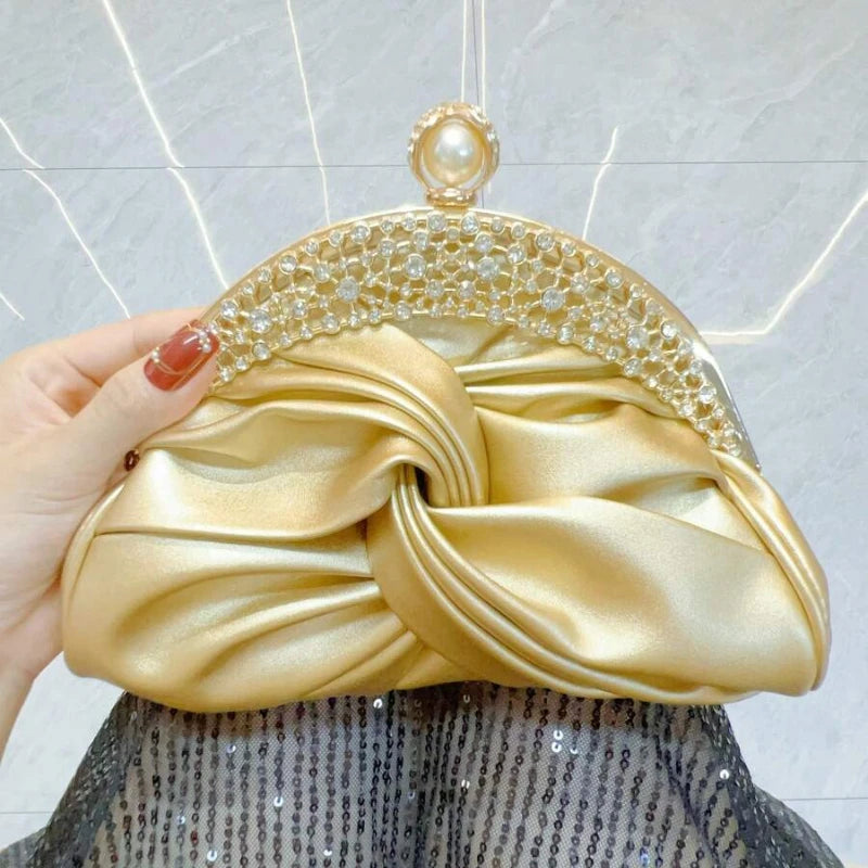 New Clutch Rhinestone Evening Women Bags Chain Slanting Bag Dinner Bag Dress Bag Bridal Bag-Wedding Season,Gifts For Women,The Perfect Christmas Gift