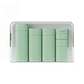 Travel Bottles Set, Silicone Squeezable Containers, Refillable Travel Accessories for Conditioner, Shampoo, Lotion & Body
