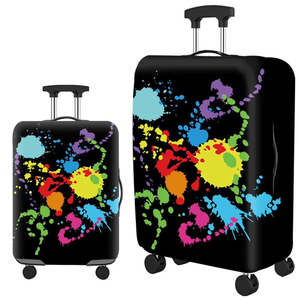 Popular Luggage Protective Cover Elastic Cloth Thickened Dust-proof Trolley Suitcase Cover Travel Accessories For 18-30Inch Case
